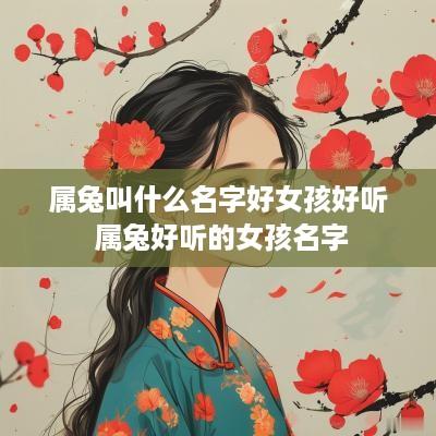 属兔叫什么名字好女孩好听 属兔好听的女孩名字