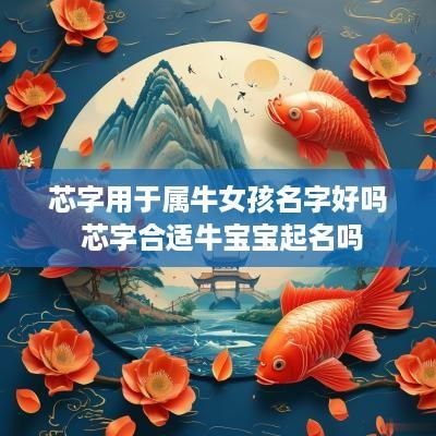 芯字用于属牛女孩名字好吗 芯字合适牛宝宝起名吗