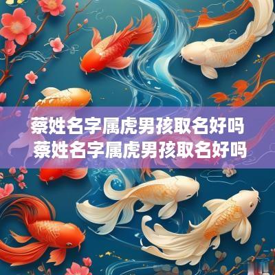 蔡姓名字属虎男孩取名好吗 蔡姓名字属虎男孩取名好吗