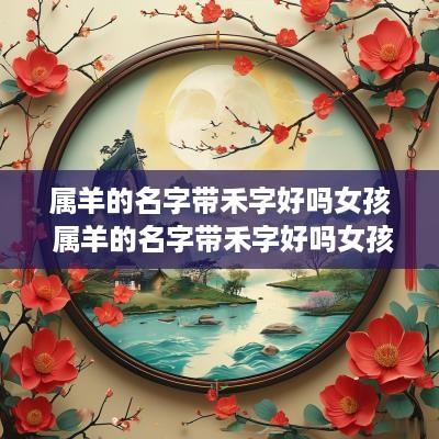 属羊的名字带禾字好吗女孩 属羊的名字带禾字好吗女孩子