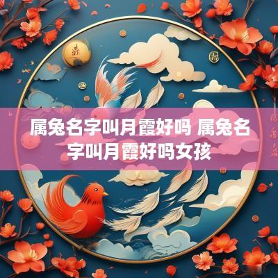 属兔名字叫月霞好吗 属兔名字叫月霞好吗女孩
