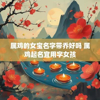 属鸡的女宝名字带乔好吗 属鸡起名宜用字女孩