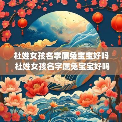杜姓女孩名字属兔宝宝好吗 杜姓女孩名字属兔宝宝好吗怎么取