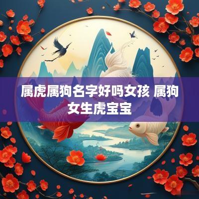 属虎属狗名字好吗女孩 属狗女生虎宝宝