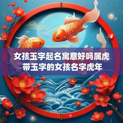 女孩玉字起名寓意好吗属虎 带玉字的女孩名字蛇年
