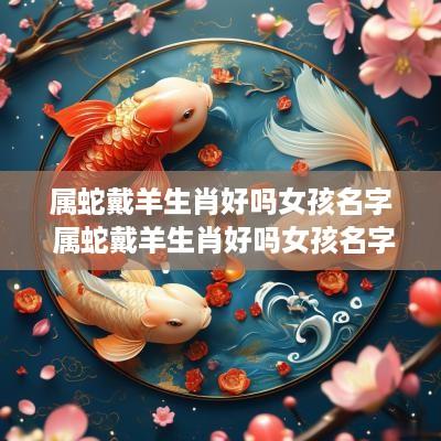 属蛇戴羊生肖好吗女孩名字 属蛇戴羊生肖好吗女孩名字叫什么