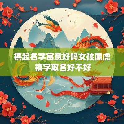 禧起名字寓意好吗女孩属虎 禧字取名好不好