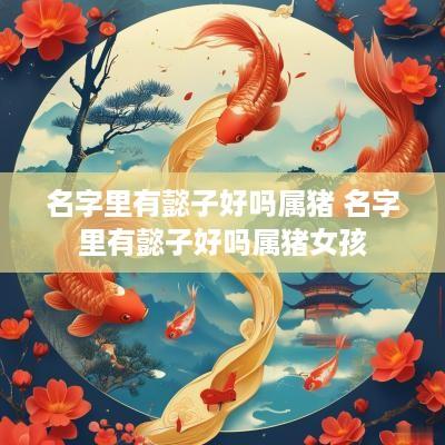 名字里有懿子好吗属猪 名字里有懿子好吗属猪女孩