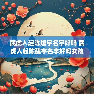 属虎人起陈建宇名字好吗 属虎人起陈建宇名字好吗女孩
