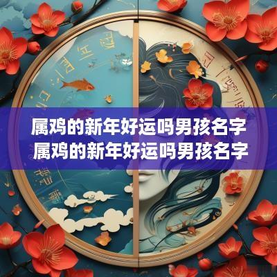 属鸡的新年好运吗男孩名字 属鸡的新年好运吗男孩名字大全