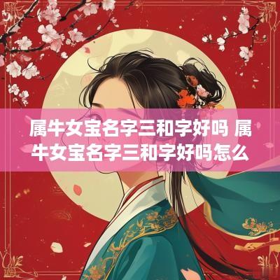 属牛女宝名字三和字好吗 属牛女宝名字三和字好吗怎么取