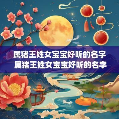 属猪王姓女宝宝好听的名字 属猪王姓女宝宝好听的名字有哪些
