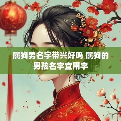 属狗男名字带兴好吗 属狗的男孩名字宜用字