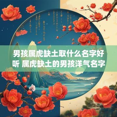 男孩属虎缺土取什么名字好听 属虎缺土的男孩洋气名字
