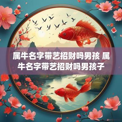 属牛名字带艺招财吗男孩 属牛名字带艺招财吗男孩子