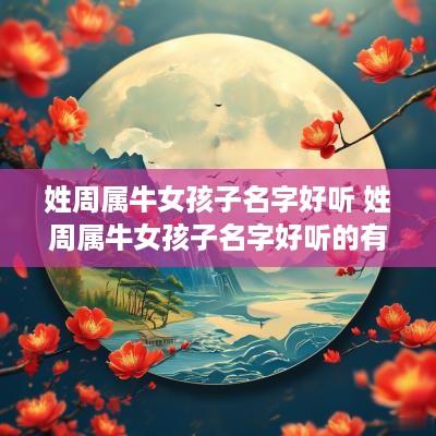 姓周属牛女孩子名字好听 姓周属牛女孩子名字好听的有哪些