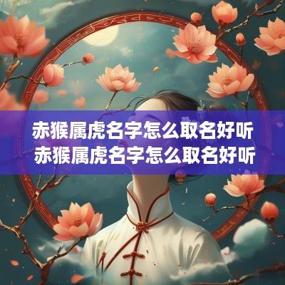 赤猴属虎名字怎么取名好听 赤猴属虎名字怎么取名好听女孩