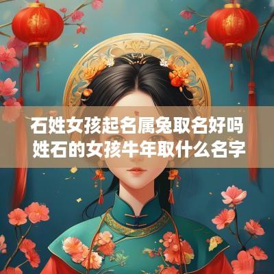 石姓女孩起名属兔取名好吗 姓石的女孩蛇年取什么名字好