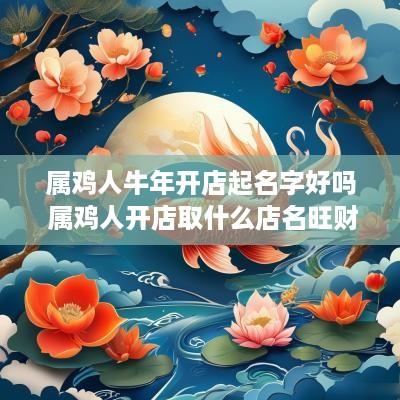属鸡人蛇年开店起名字好吗 属鸡人开店取什么店名旺财