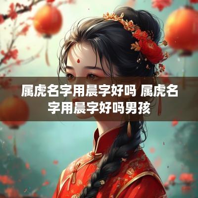 属虎名字用晨字好吗 属虎名字用晨字好吗男孩