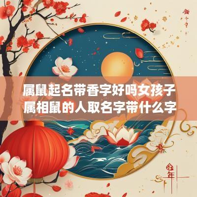 属鼠起名带香字好吗女孩子 属相鼠的人取名字带什么字最好