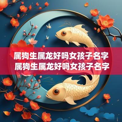 属狗生属龙好吗女孩子名字 属狗生属龙好吗女孩子名字大全