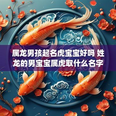 属龙男孩起名虎宝宝好吗 姓龙的男宝宝属虎取什么名字