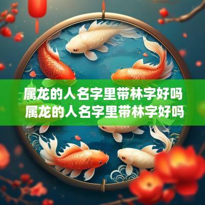属龙的人名字里带林字好吗 属龙的人名字里带林字好吗女孩