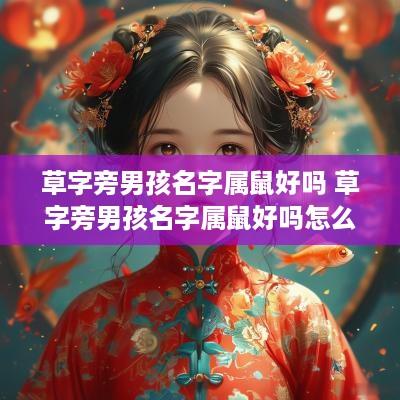 草字旁男孩名字属鼠好吗 草字旁男孩名字属鼠好吗怎么取