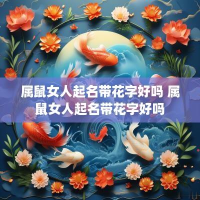 属鼠女人起名带花字好吗 属鼠女人起名带花字好吗