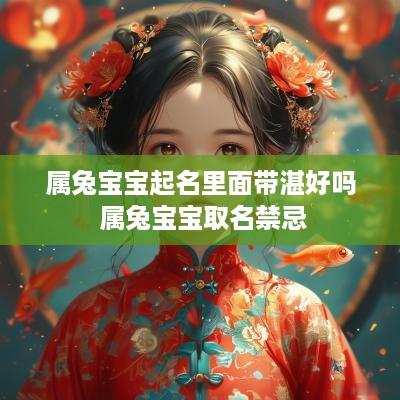 属兔宝宝起名里面带湛好吗 属兔宝宝取名禁忌