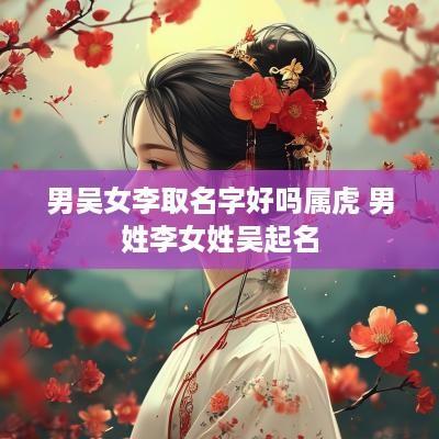 男吴女李取名字好吗属虎 男姓李女姓吴起名