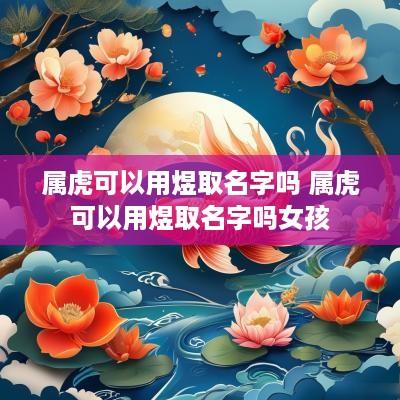 属虎可以用煜取名字吗 属虎可以用煜取名字吗女孩