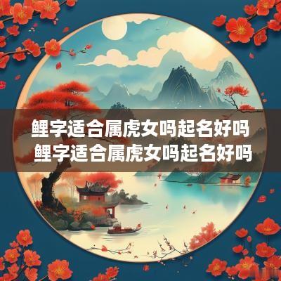 鲤字适合属虎女吗起名好吗 鲤字适合属虎女吗起名好吗怎么样