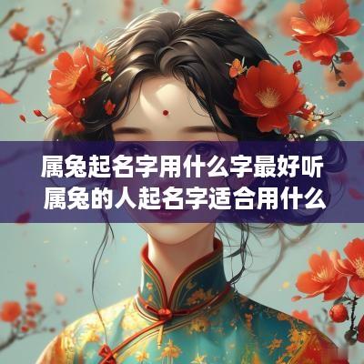 属兔起名字用什么字最好听 属兔的人起名字适合用什么字