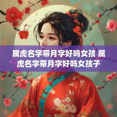 属虎名字带月字好吗女孩 属虎名字带月字好吗女孩子
