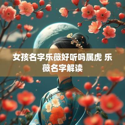 女孩名字乐薇好听吗属虎 乐薇名字解读