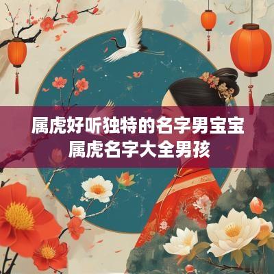 属虎好听独特的名字男宝宝 属虎名字大全男孩