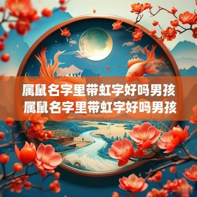 属鼠名字里带虹字好吗男孩 属鼠名字里带虹字好吗男孩子