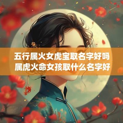 五行属火女虎宝取名字好吗 属虎火命女孩取什么名字好