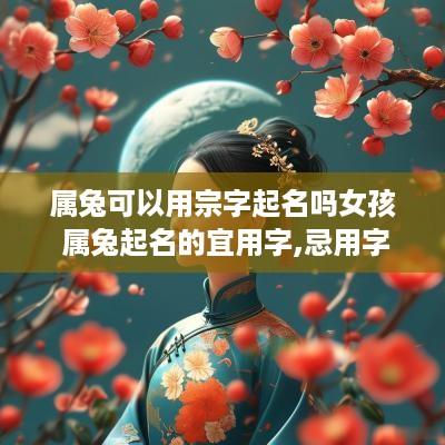 属兔可以用宗字起名吗女孩 属兔起名的宜用字,忌用字