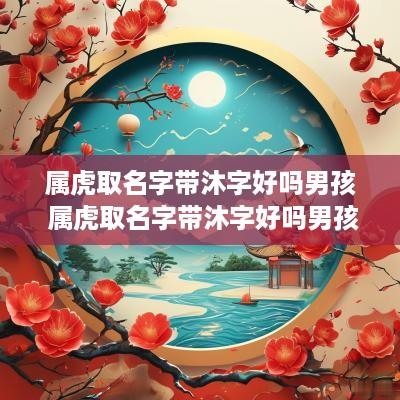 属虎取名字带沐字好吗男孩 属虎取名字带沐字好吗男孩子