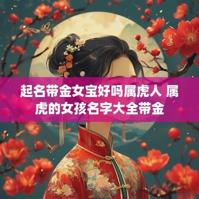 起名带金女宝好吗属虎人 属虎的女孩名字大全带金