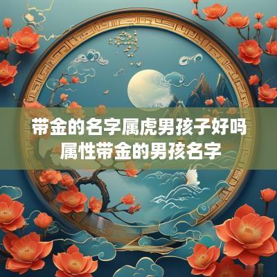 带金的名字属虎男孩子好吗 属性带金的男孩名字