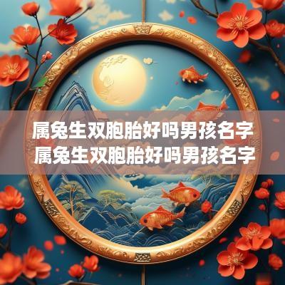 属兔生双胞胎好吗男孩名字 属兔生双胞胎好吗男孩名字叫什么
