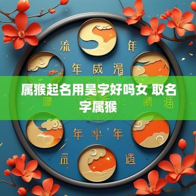 属猴起名用昊字好吗女 取名字属猴