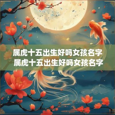 属虎十五出生好吗女孩名字 属虎十五出生好吗女孩名字大全