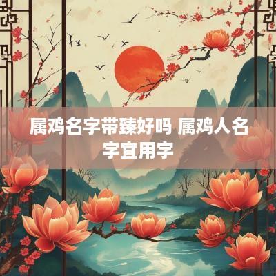 属鸡名字带臻好吗 属鸡人名字宜用字