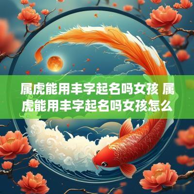 属虎能用丰字起名吗女孩 属虎能用丰字起名吗女孩怎么取