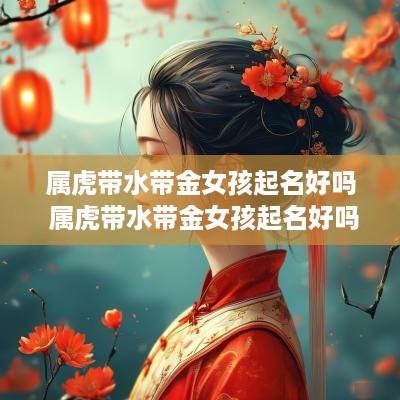 属虎带水带金女孩起名好吗 属虎带水带金女孩起名好吗怎么样